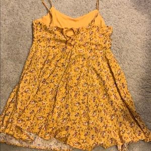 Yellow summer dress